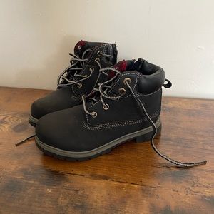 Little Boy’s Black Boots